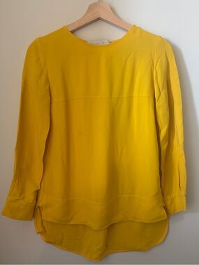 Stella McCartney Yellow High Low Top Size 36 / Small